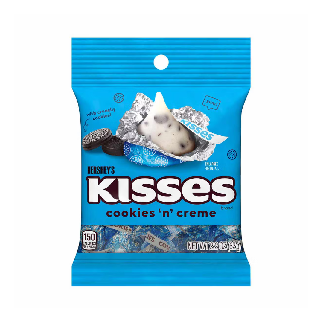 Hershey's Kisses Cookies 'n' Creme Candy (2.2oz)