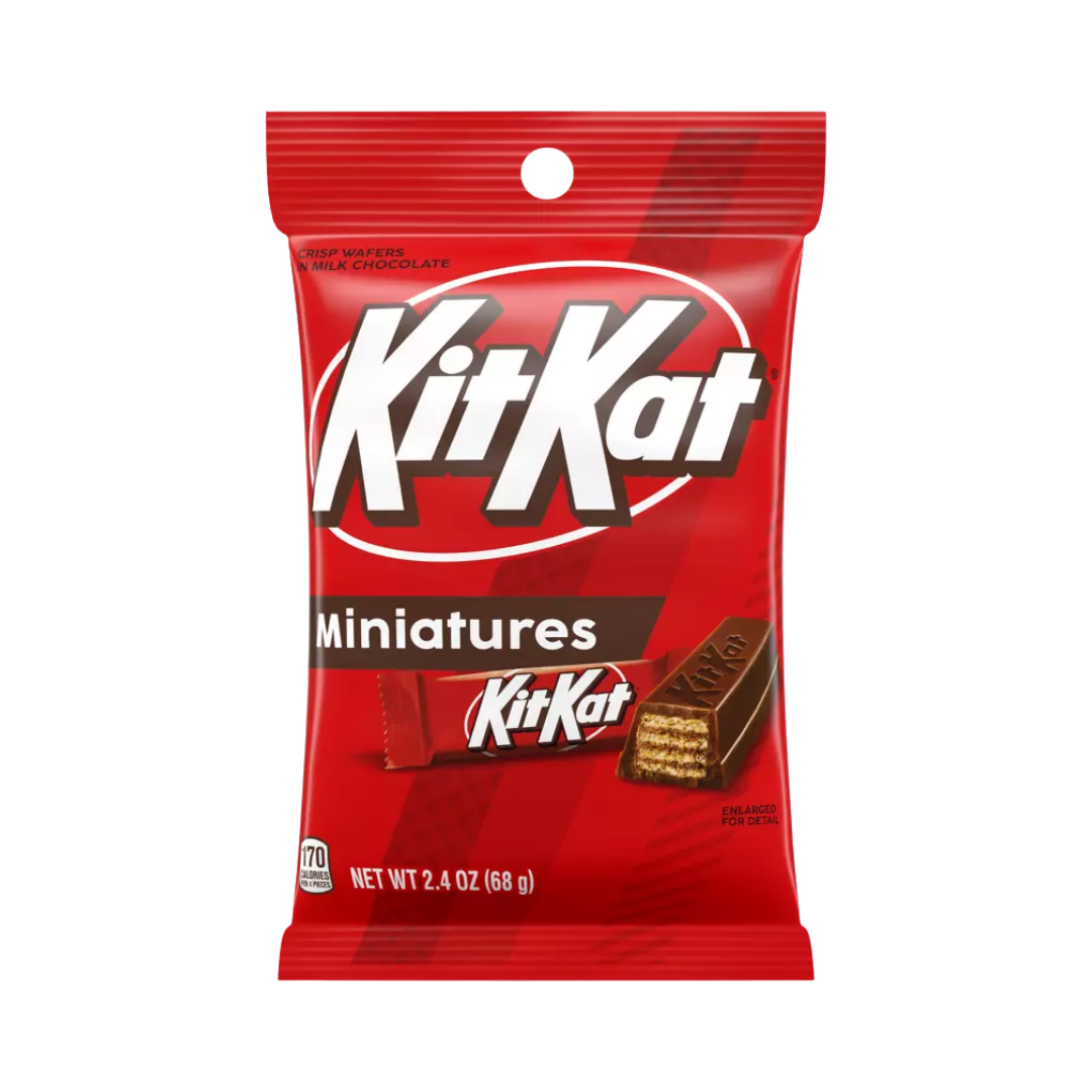 Kit Kat Miniatures Milk Chocolate Wafer Pouch (2.4oz)