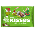 Hershey's Kisses Milk Chocolate Grinch Foils Bag (9.5 oz)
