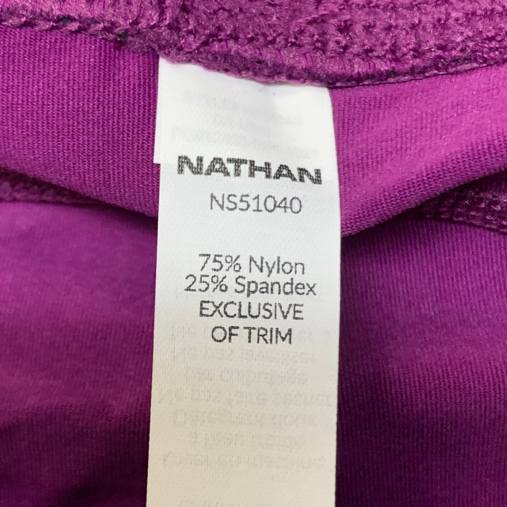 NATHAN Interval 3" Inseam Bike Short Women's Plum Size M NS51040-70030-M
