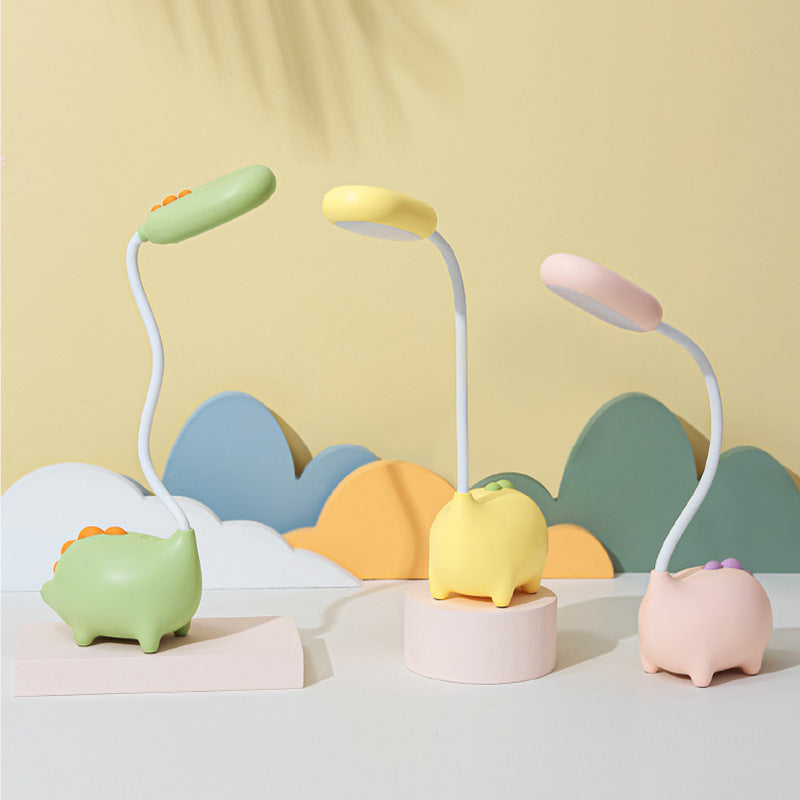 Dinosaur Table Lamp Eye Protection Learning Charging
