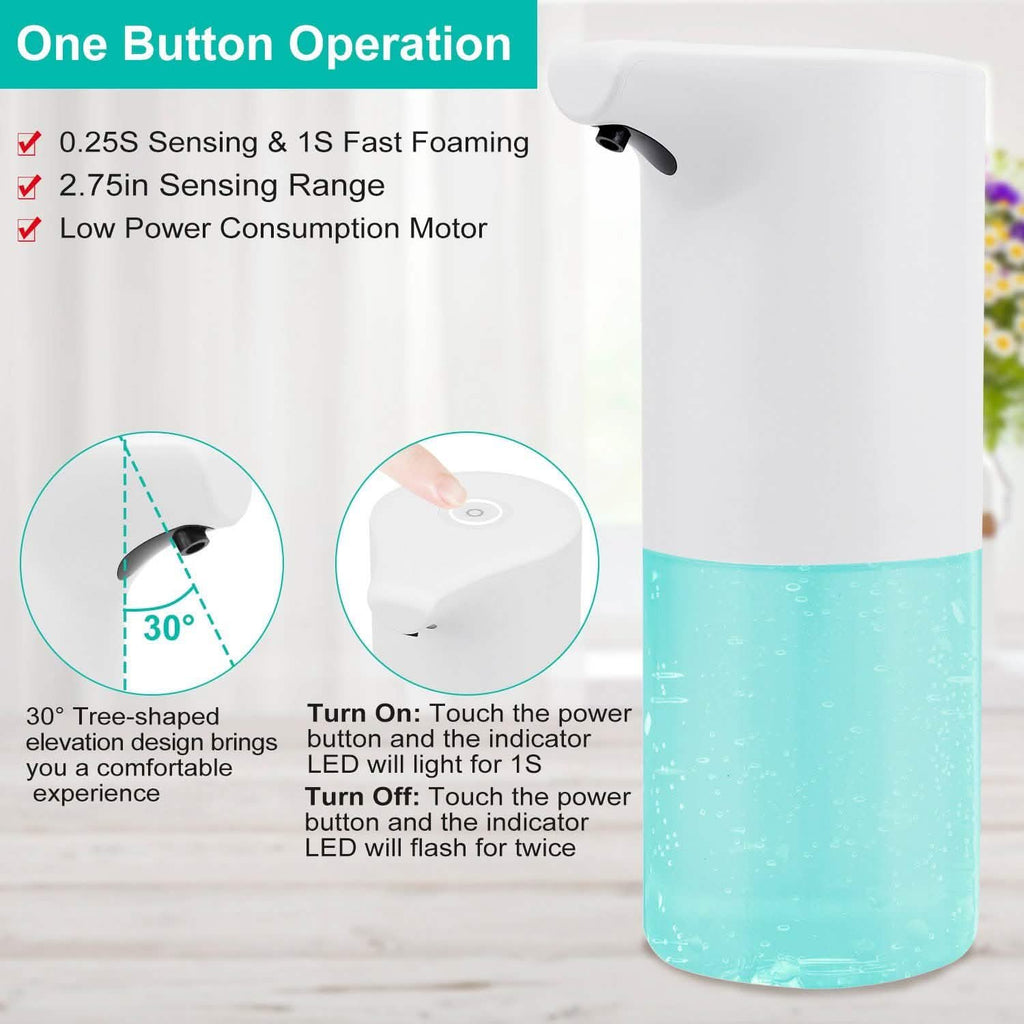 350 ML/14 Oz Automatic Foam Soap Dispenser