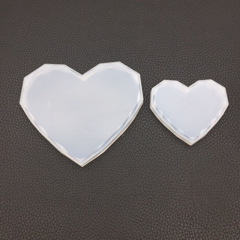 Crystal Epoxy Love Diamond Swing Table Mould