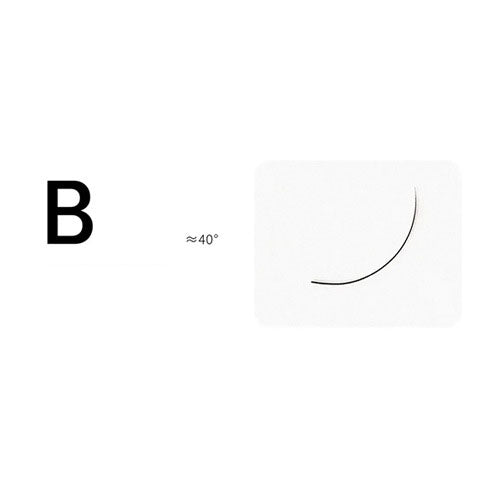 Weaving baby curved false eyelashes flowering planting eyelashes Y-shaped grafting false eyelashes