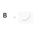 Weaving baby curved false eyelashes flowering planting eyelashes Y-shaped grafting false eyelashes