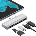 Suitable for Surface Pro 4/5/6 docking station USB to HDMI same screen card reader expansion hub