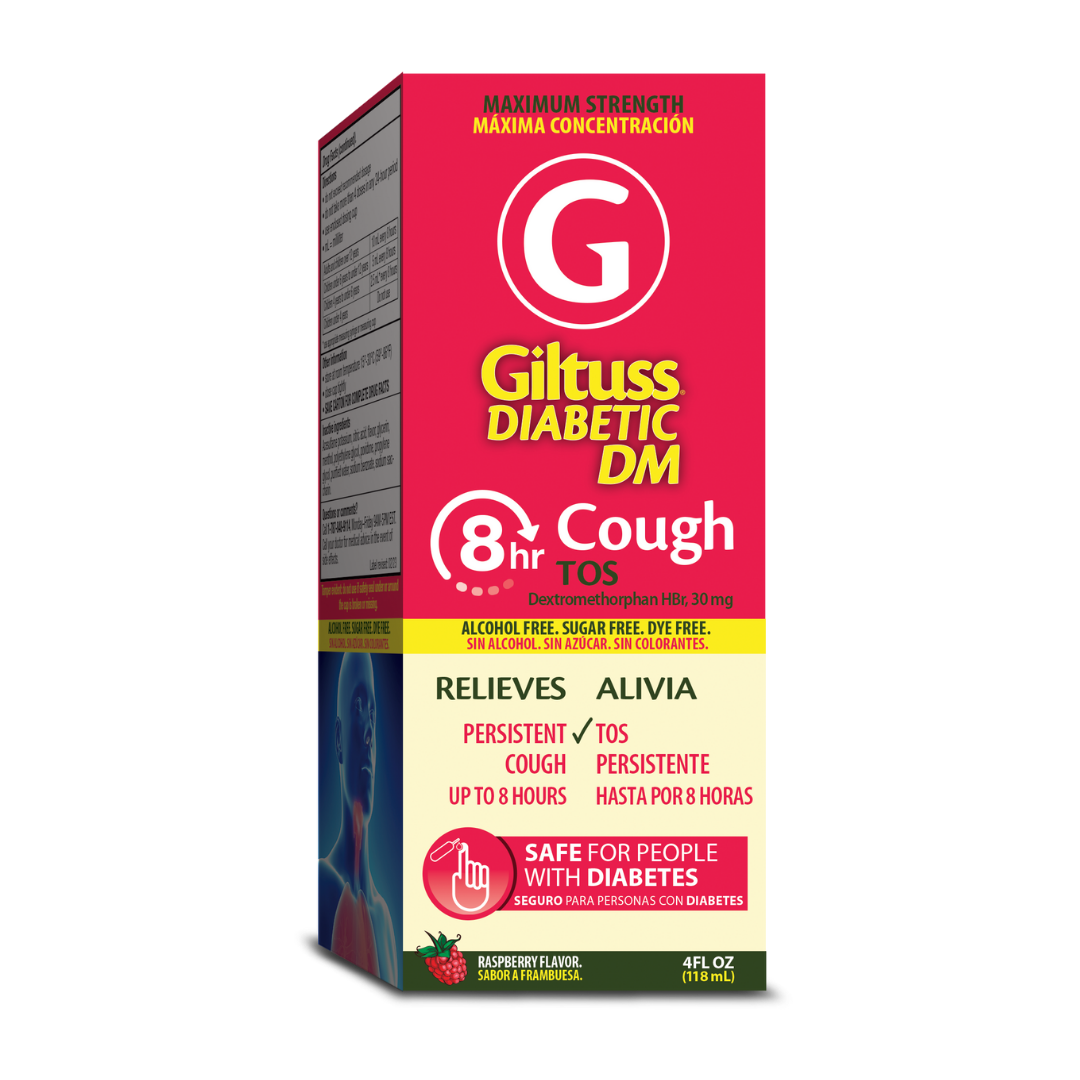 Giltuss Diabetic Cough DM Syrup (4oz)