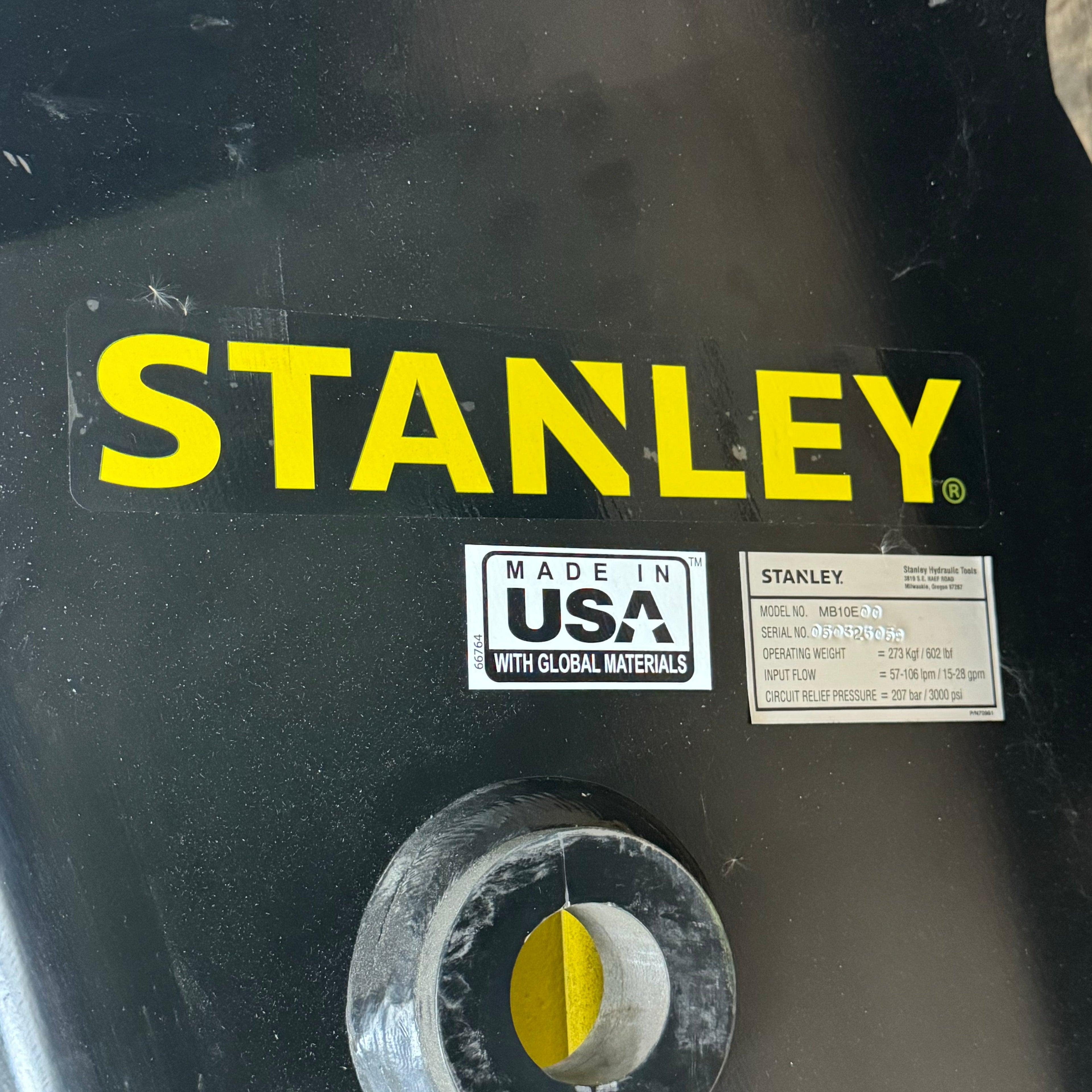 STANLEY Mounted Hydraulic Breaker 4-Position Cradle Bracket MB10E00
