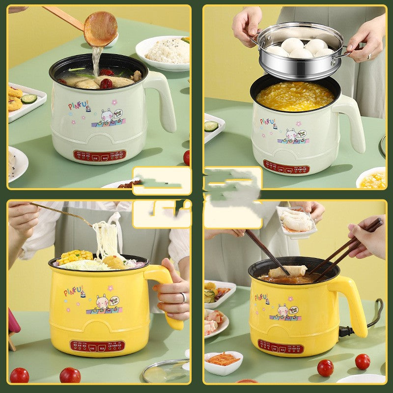 Multi-Cooker | Mini Electric Hot Pot & Steamer for Fast Household Meals