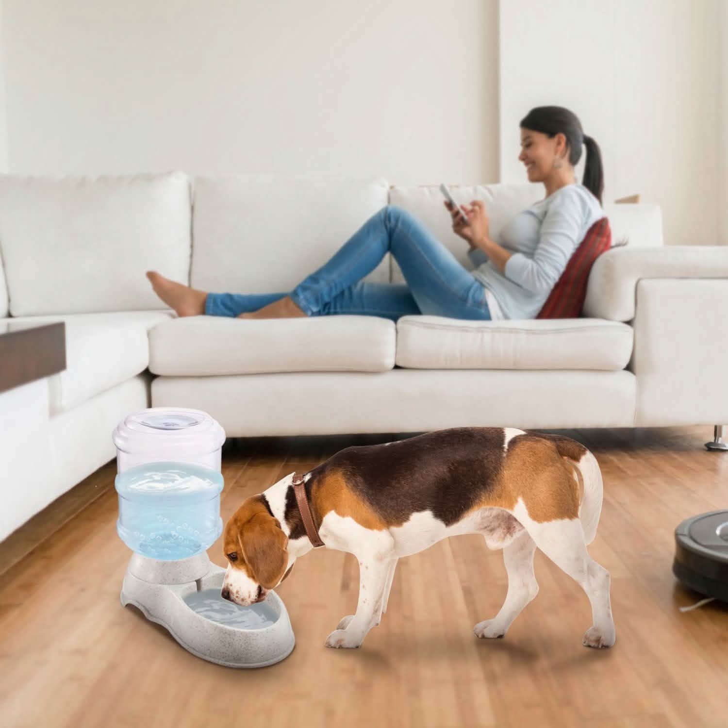 3.5L/1 Gal Pet Water Dispenser Self-Dispensing