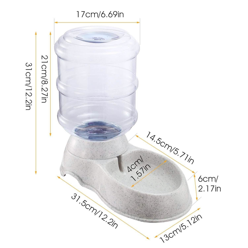 3.5L/1 Gal Pet Water Dispenser Self-Dispensing