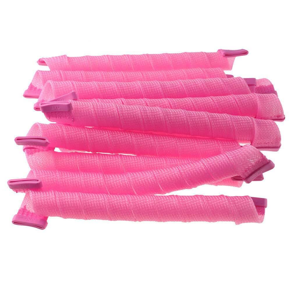36-Pieces: Elastic DIY Magic Hair Curlers Rollers Curlformers Spiral Ringlet