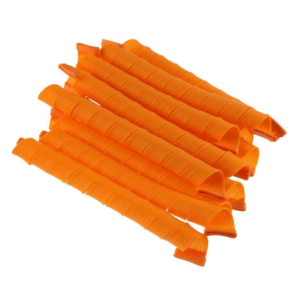 36-Pieces: Elastic DIY Magic Hair Curlers Rollers Curlformers Spiral Ringlet