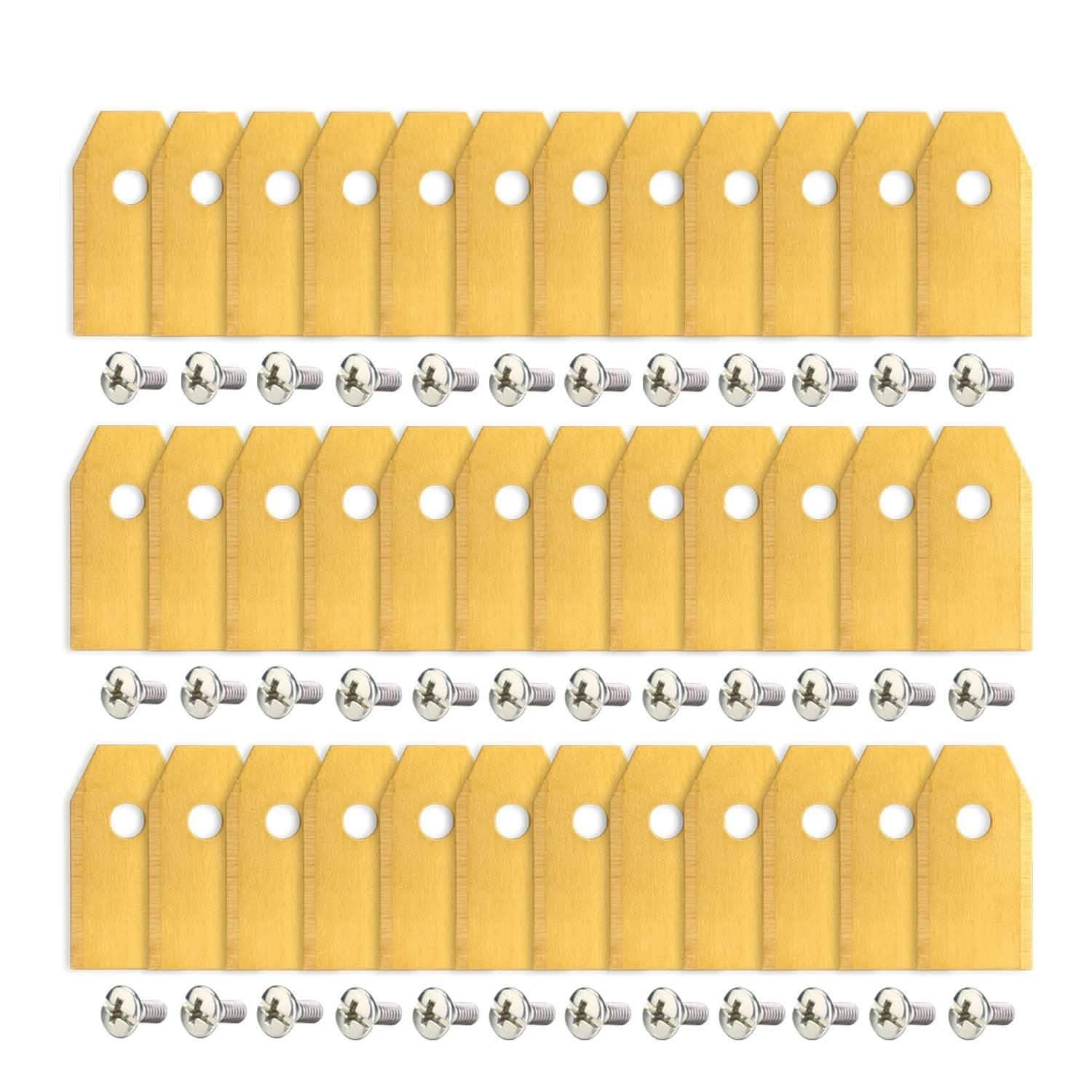 36-Pieces: Replacement Lawn Mower Blade