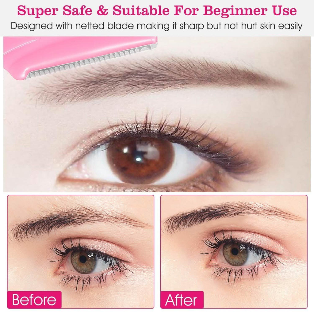 36-Pieces: Women Eyebrow Razor Trimmer