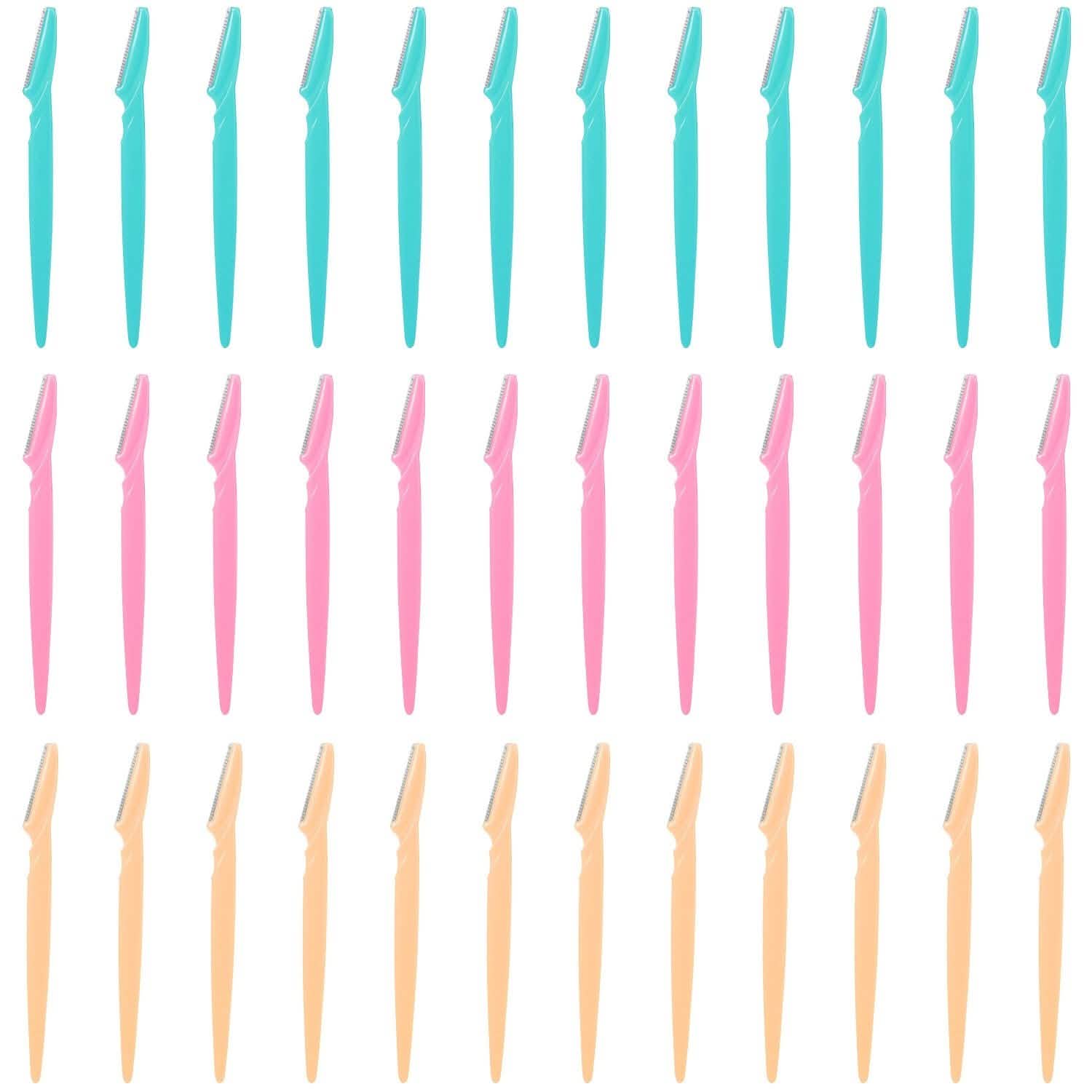 36-Pieces: Women Eyebrow Razor Trimmer
