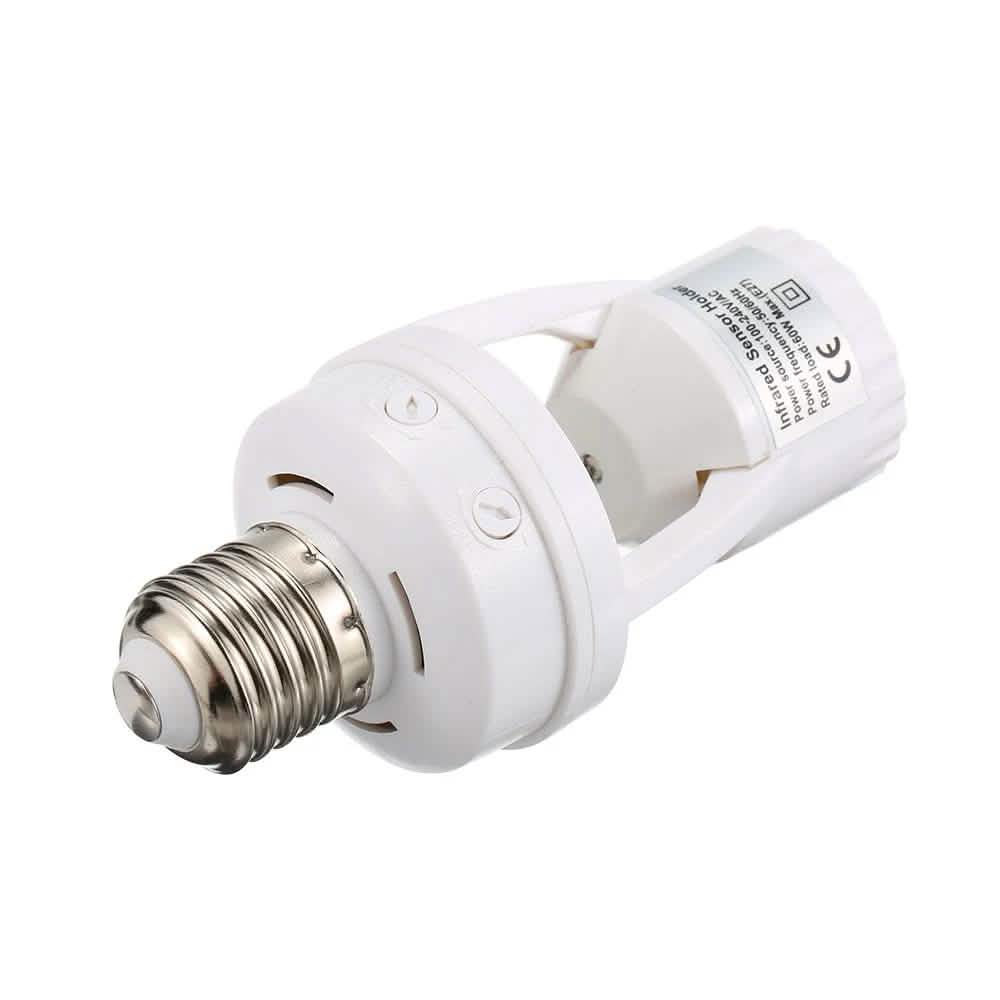 360 Degree Detection PIR Infrared Motion Sensor E27 LED Light