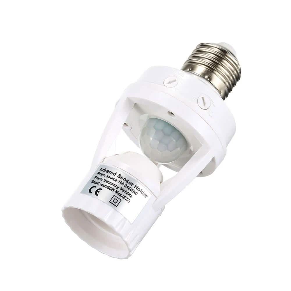 360 Degree Detection PIR Infrared Motion Sensor E27 LED Light