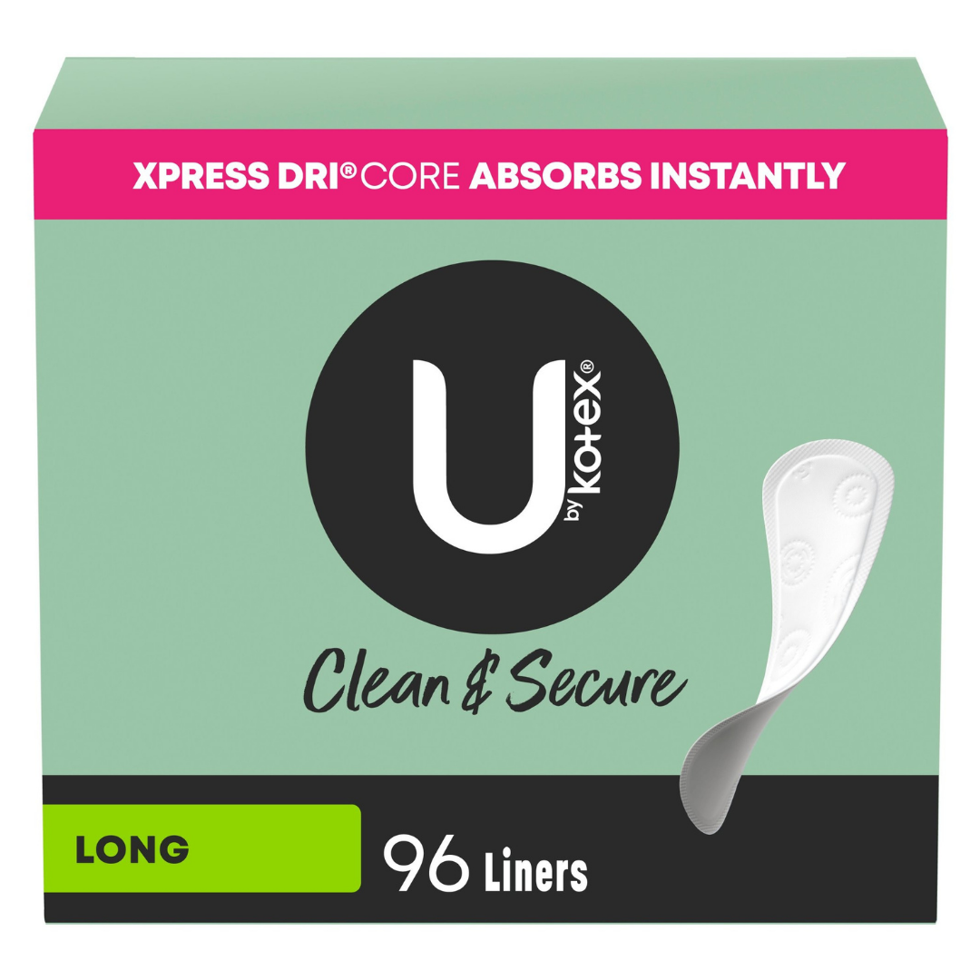 Kotex Long Pantiliners (96 Count)