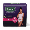 Depend Night Defense Incontinence Underwear for Women Small (16 ct)