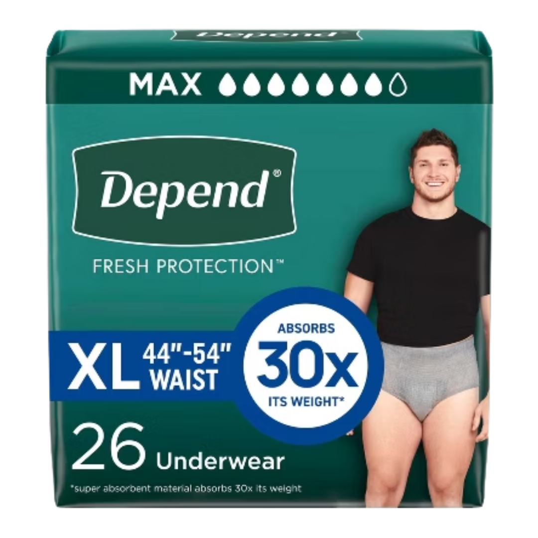 Depend Maximum Absorbency Underwear for Men XL (15 Count)