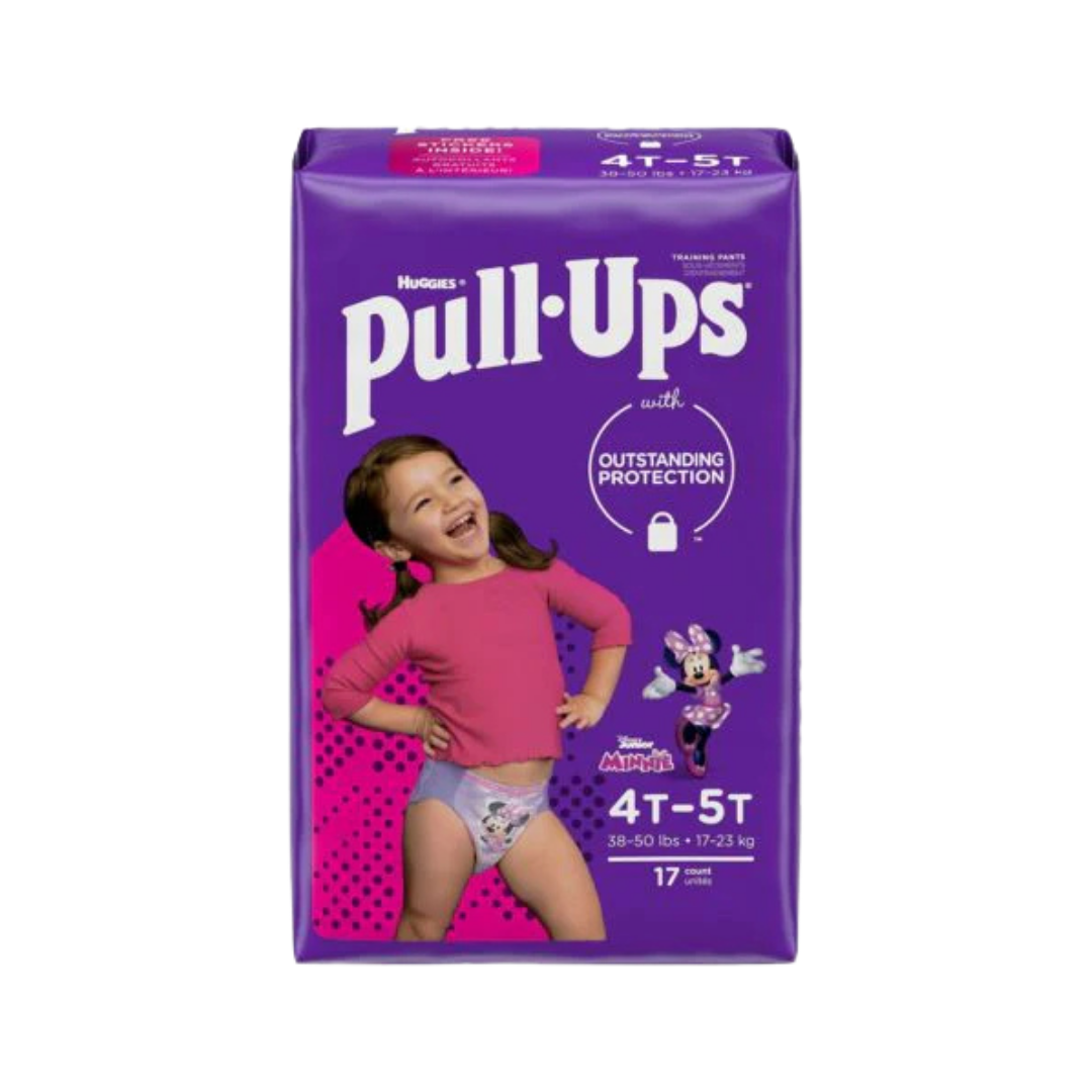Huggies Pull-Ups Girls Potty Training Pants (4T-5T) (17ct)
