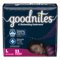 GoodNites Girls L Underwear (11ct)