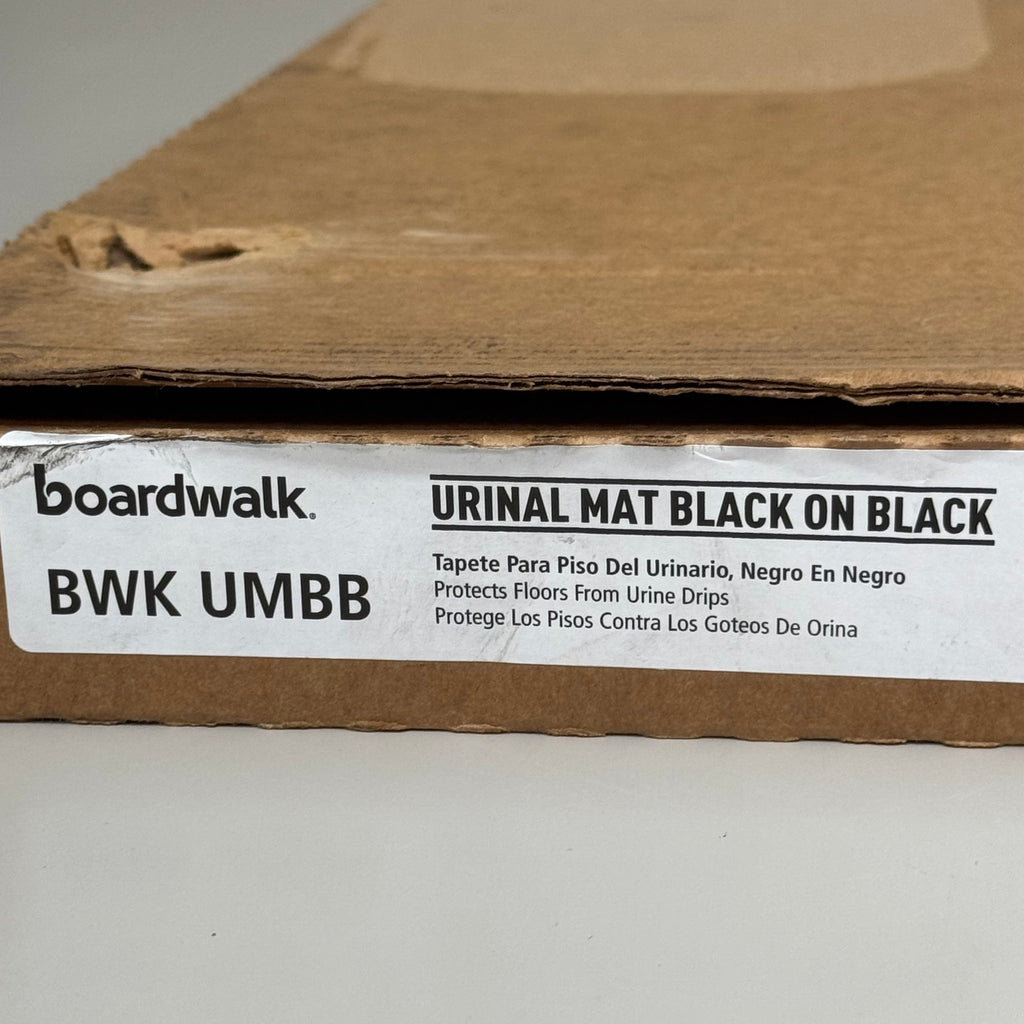 BOARDWALK (6 PACK)Urinal Mats 2.0 Include Month Markers for Replacing 17.5"x20"