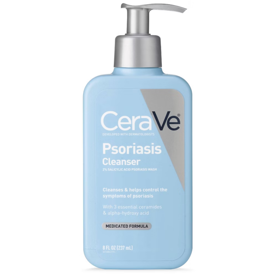 CeraVe Psoriasis Cleanser for Itch Relief (8oz)