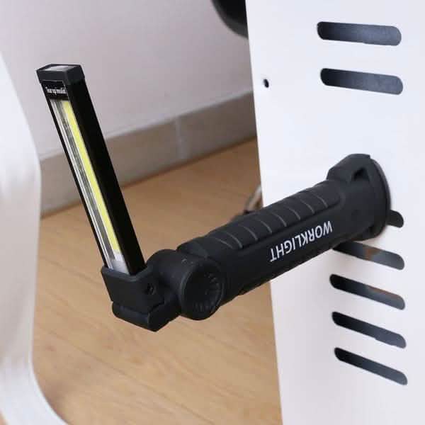 360° Rotation Inspection Lamp LED + COB Flexible Cordless Rechargeable Work Light