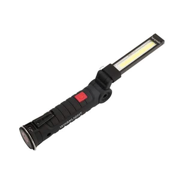 360° Rotation Inspection Lamp LED + COB Flexible Cordless Rechargeable Work Light
