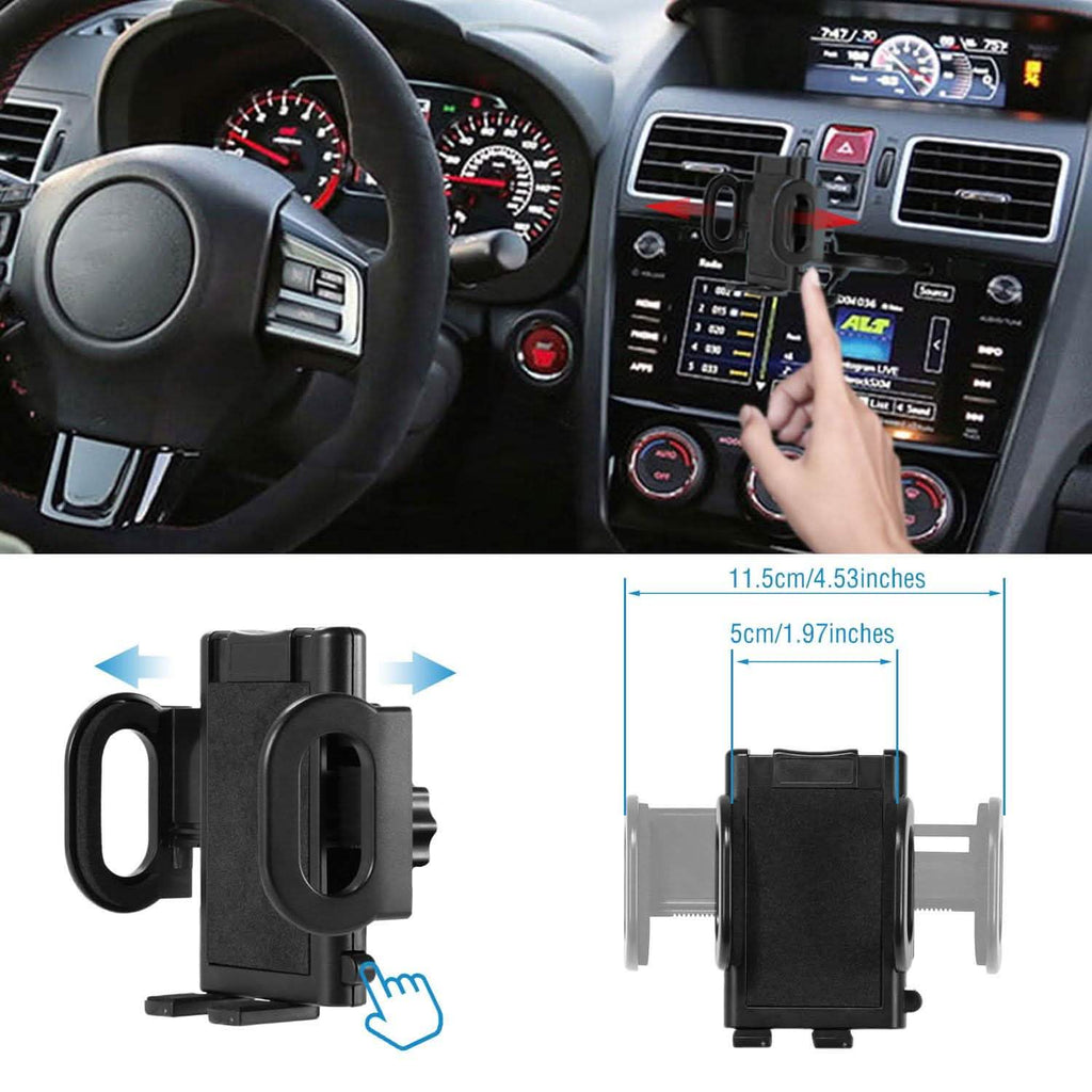 360° Universal CD Slot Car Phone Mount