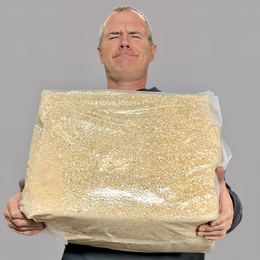 OLAM 100% Organic Blanched Cashew Kernels 50 LBS