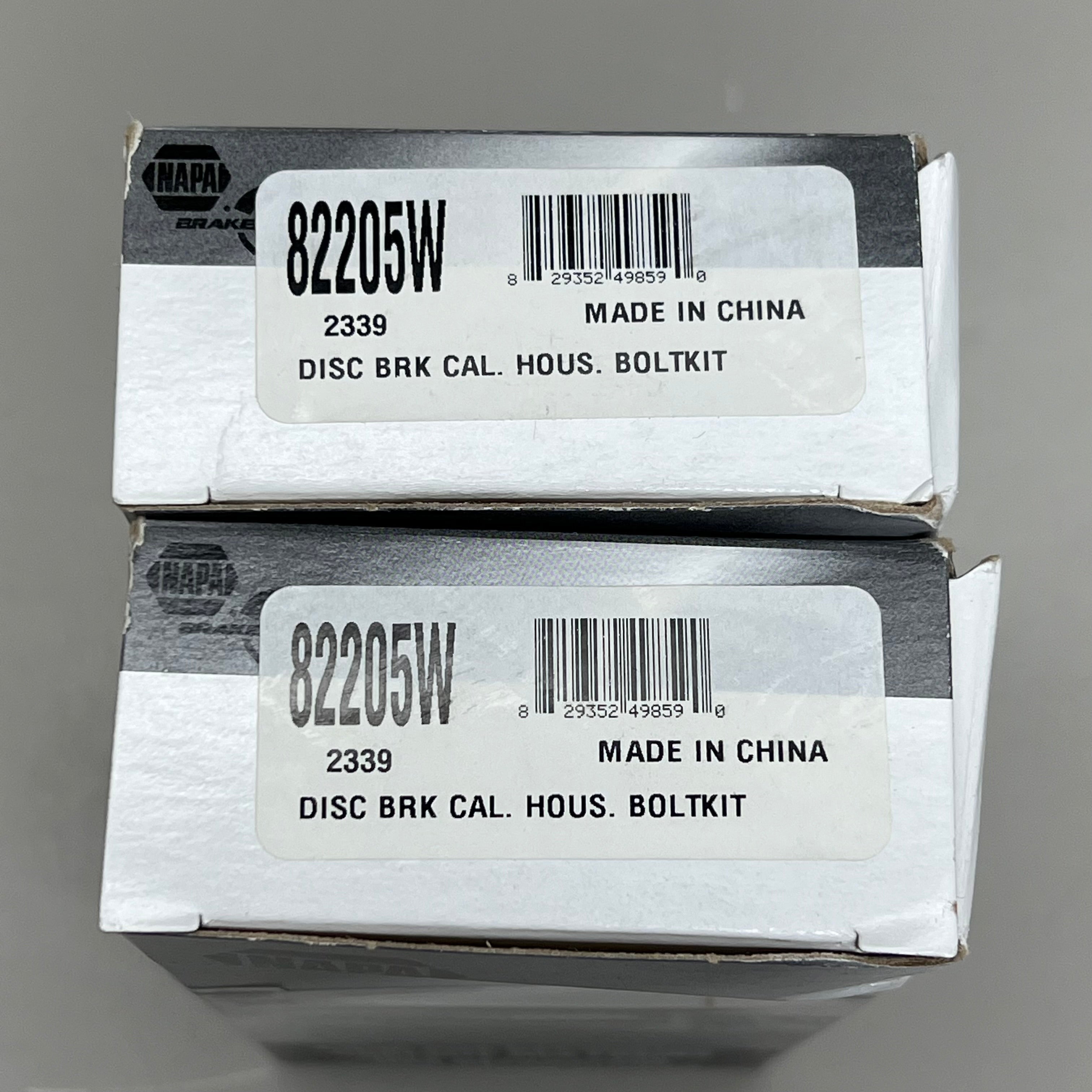NAPA (2 PACK,4 TOTAL BOLTS) Ultra Premium Caliper Bolt Kit .37" Dia Pin 82205W