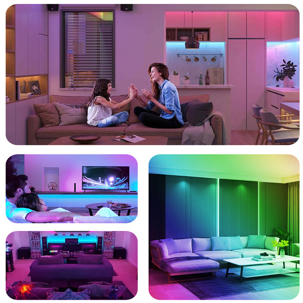 Bluetooth Ceiling Lamp Intelligent RGB Colorful Music