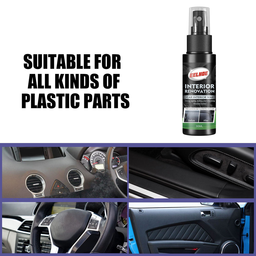 Automotive Interior Repair Spray, Clean Interior Leather Maintenance Spray Car Interior Refurbishment Spray