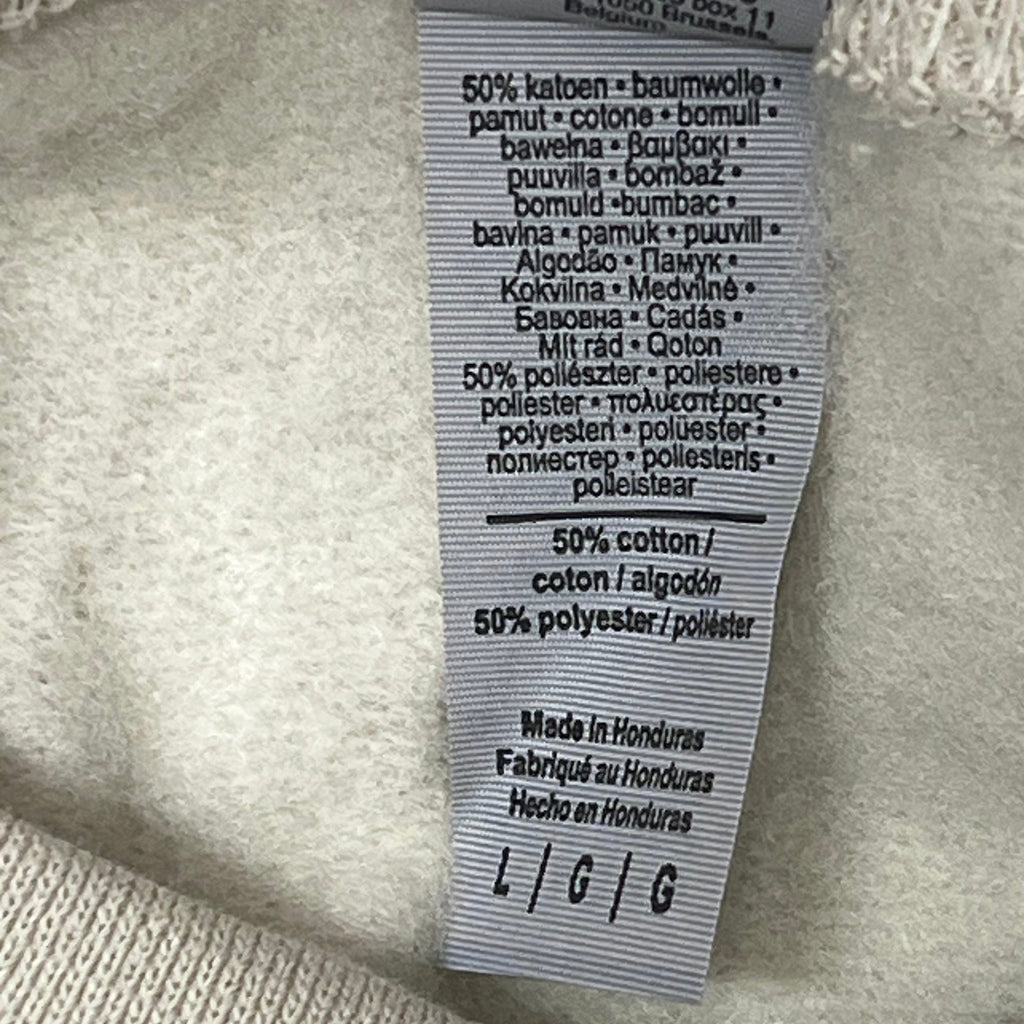 GILDAN (36 PACK) Heavy Blend Crewneck Sweatshirt Men's Sz L Sand G180