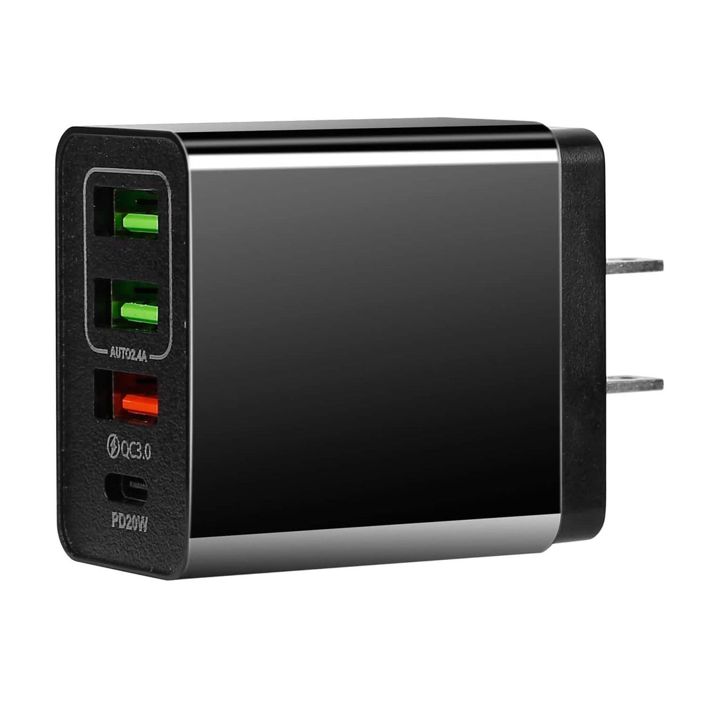 36W USB C 4-Port Fast Charger