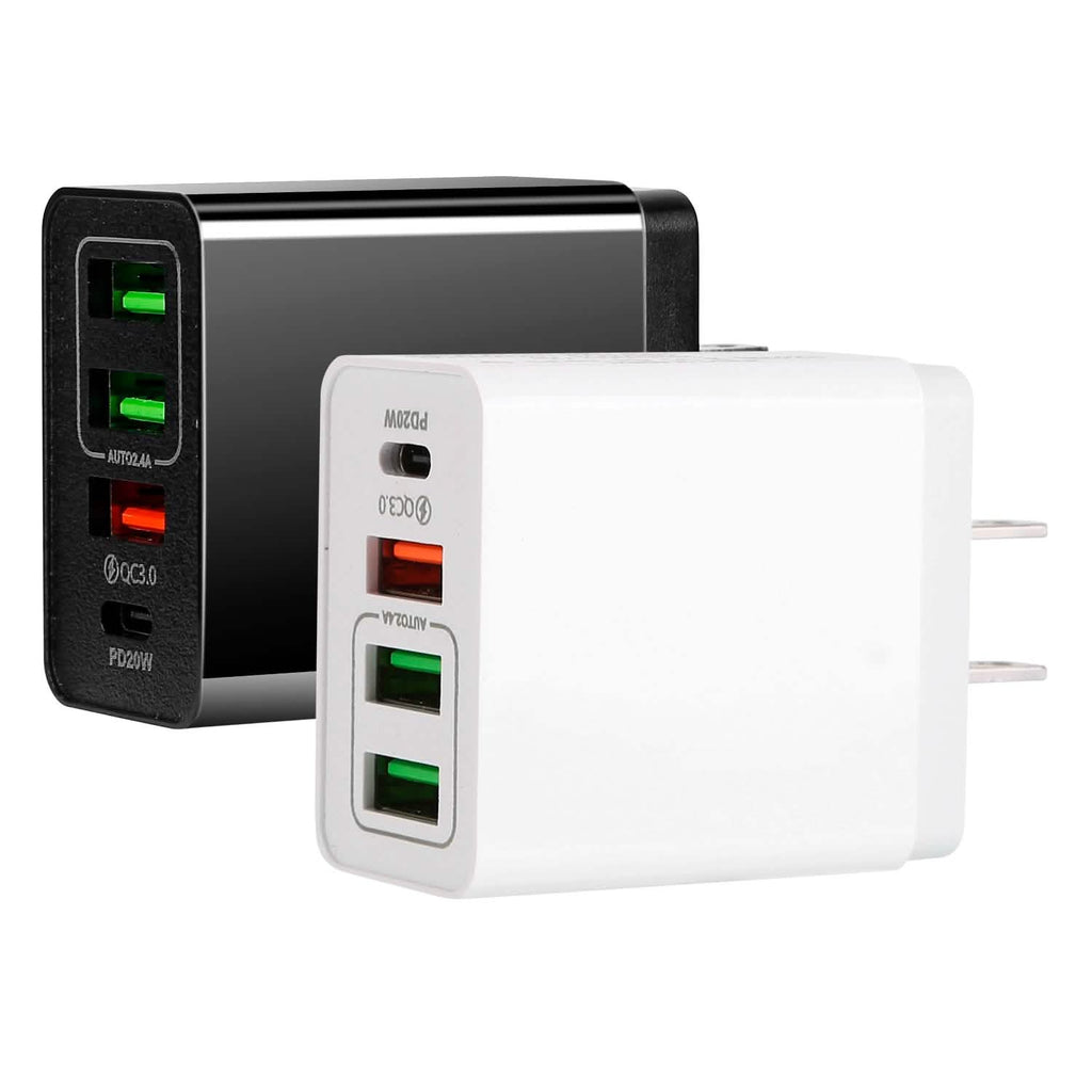 36W USB C 4-Port Fast Charger
