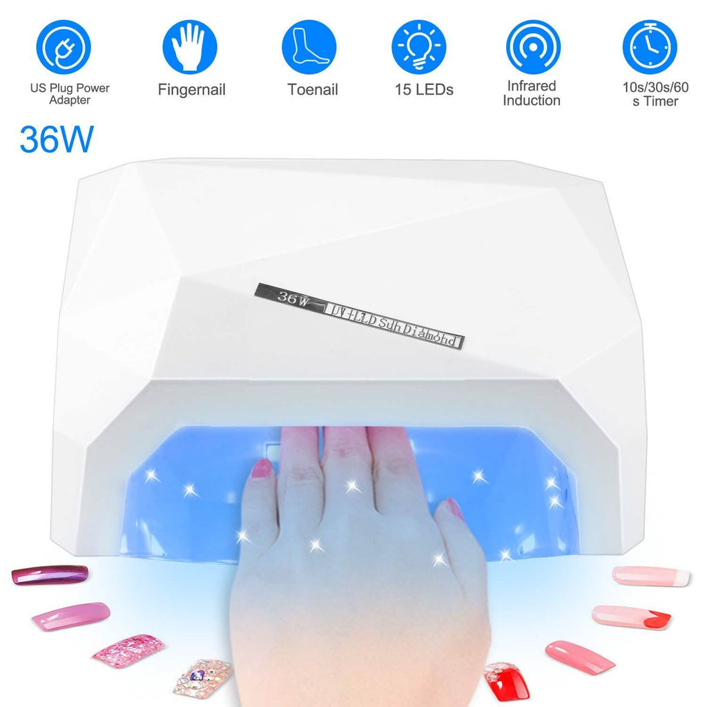 36W UV LED Lamp Nail Polish Dryer
