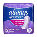 Always Discreet Incontinence Pads Light Absorbency Size 3 (30 ct)