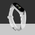 Cellacity Wristband Suitable for MI Band 3 4 5 Wristband Print Fashion Brand NFC Nylon Loop Silicone Strap Comfortable Wearing