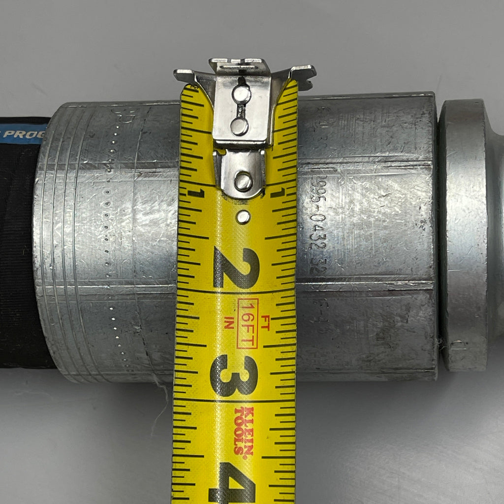 GATES MegaSpiral GSP 4ft Hydraulic Hose 2" ID 2.63 OD 3000 PSI w/ Elbow 32EFG3K