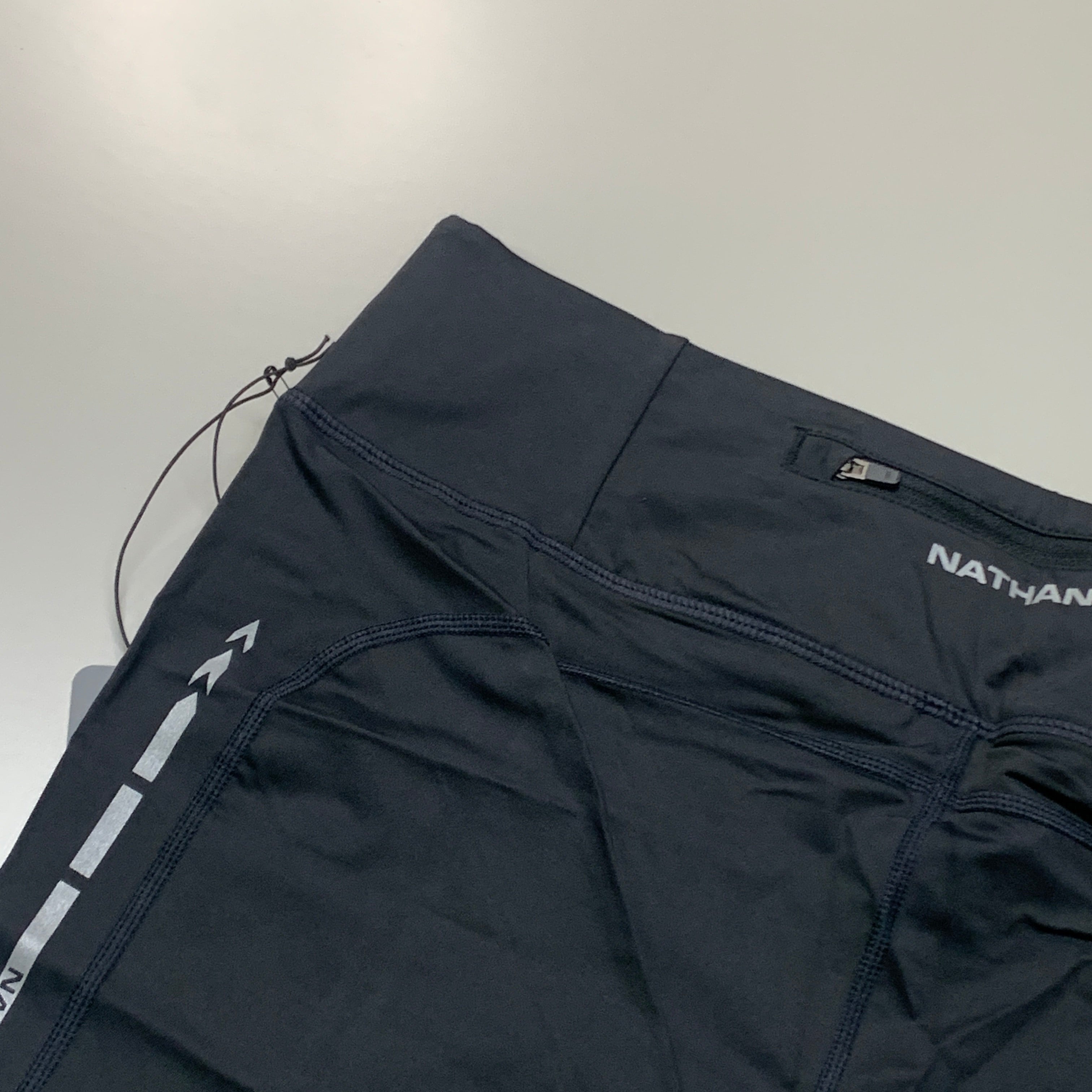 NATHAN Interval 3" Inseam Bike Short Women's Black Size Small NS51040-00001-S