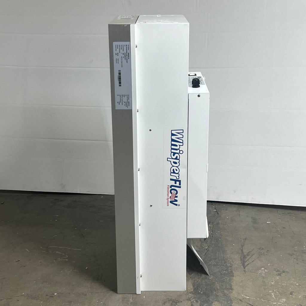 TERRA UNIVERSAL Whisper Flow Filtration System HEPA 240V 16"x36" White 6601-1636-H-220-P183498-3