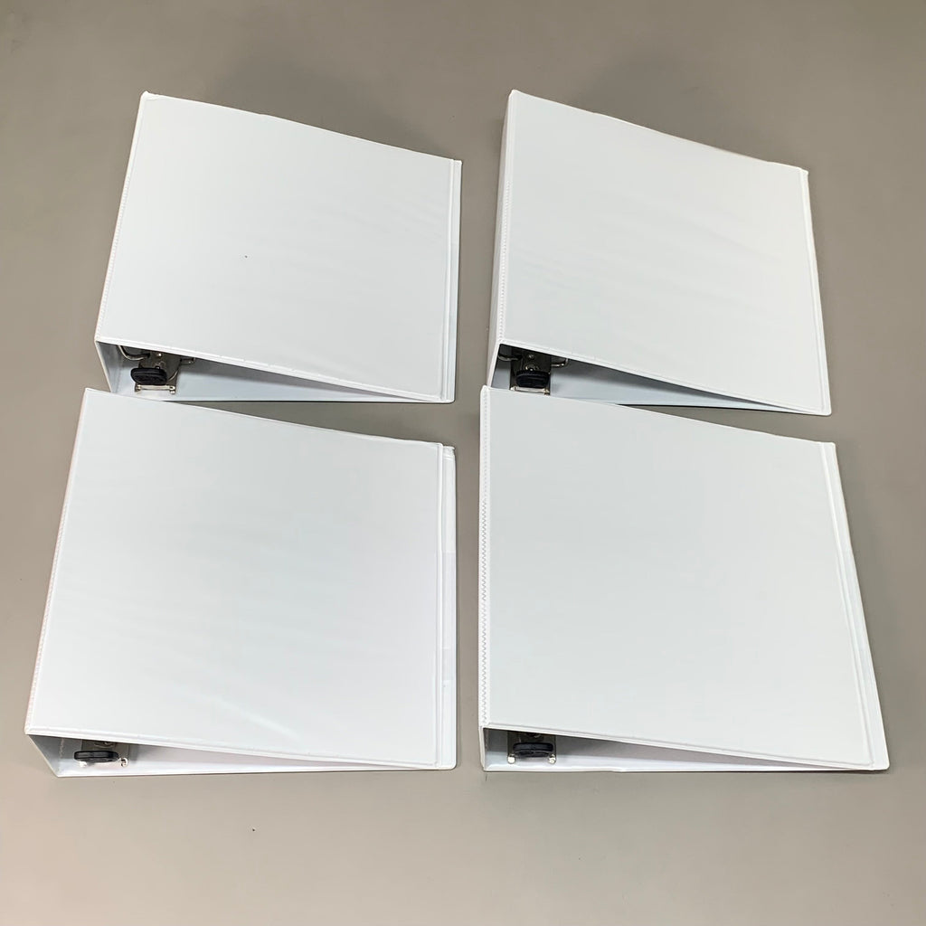 AVERY 4 PK! Heavy Duty Binders 3" White 79193 (New)