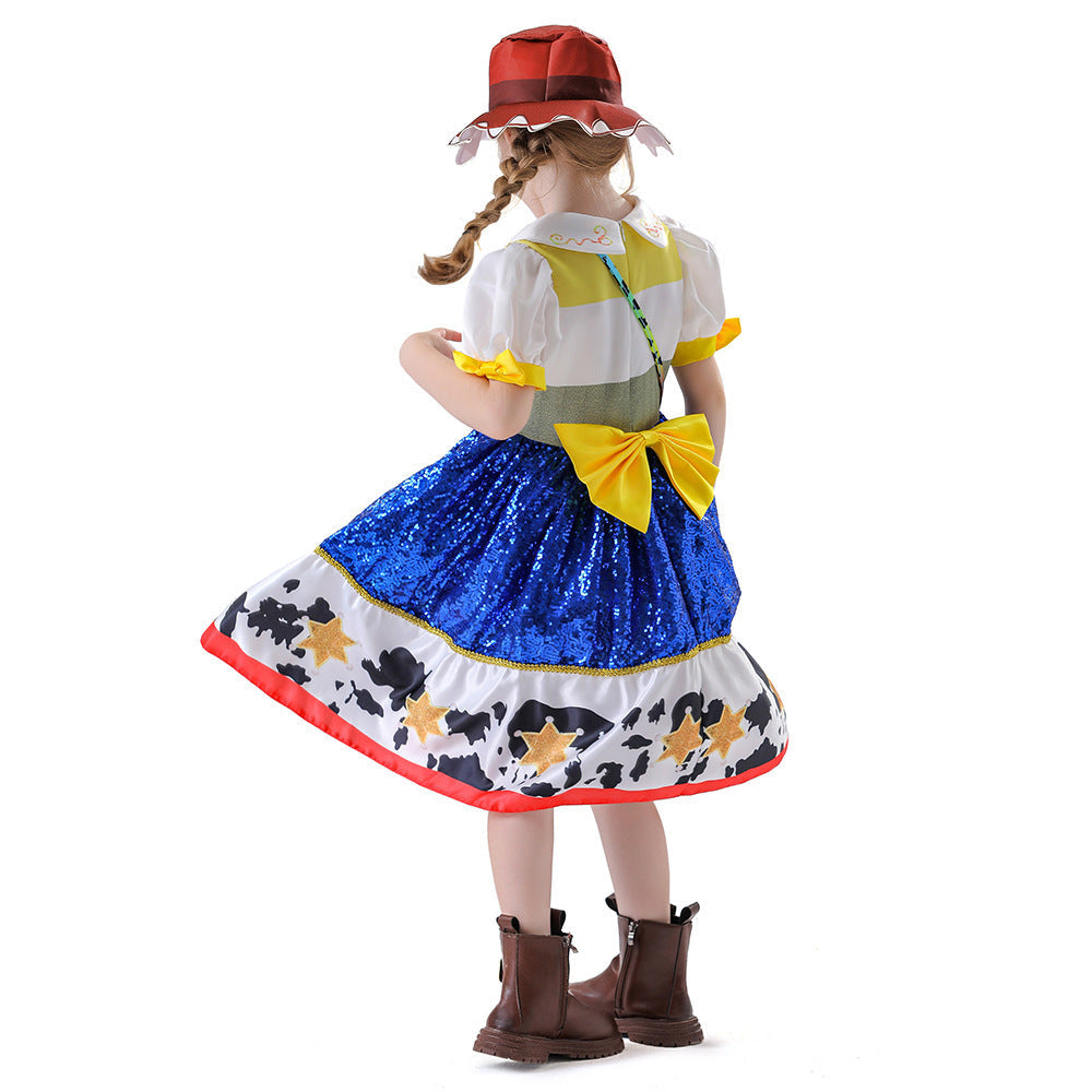 European And American Cosplay Cuisi Children Shirt Suit