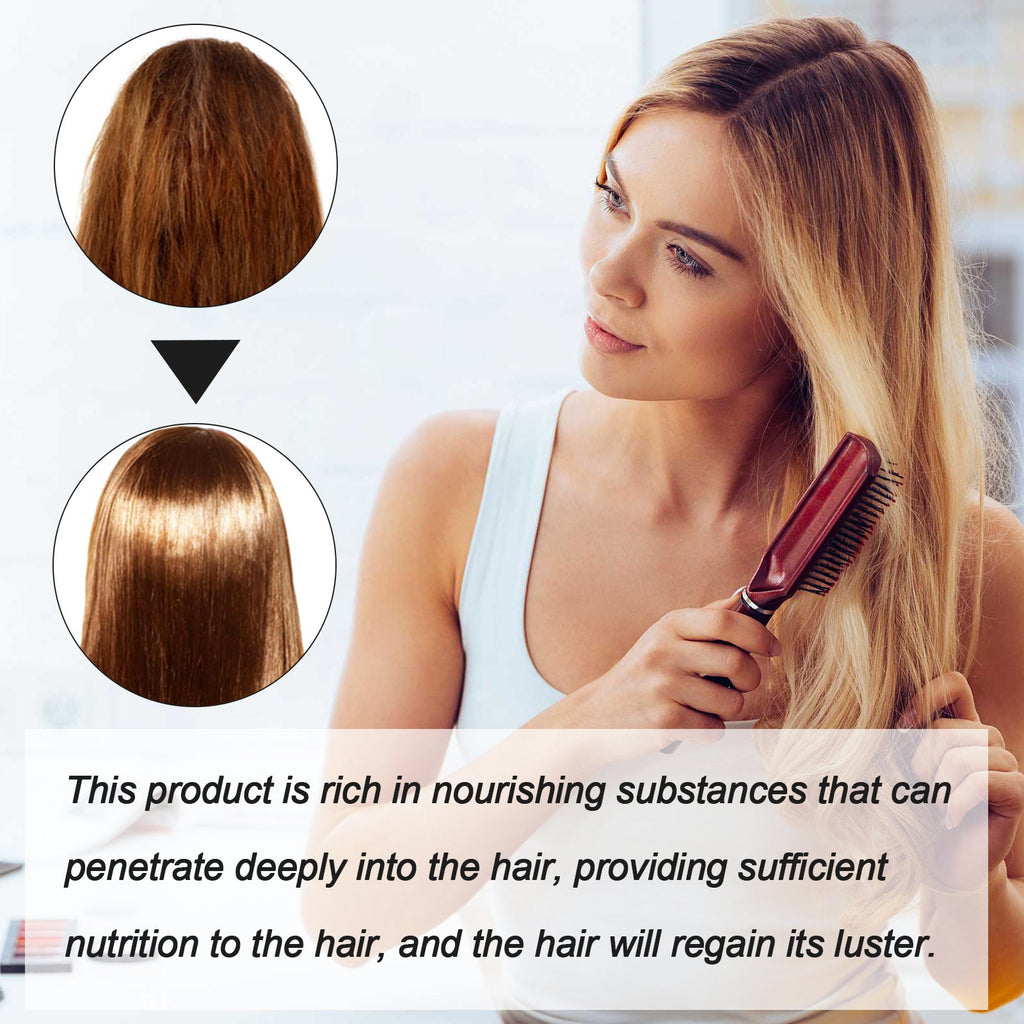 Protein Correcting Hair Straightening Cream, Nourishing Hair Repair Damage Smooth Furry Split Hair Care Cream