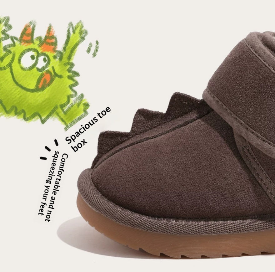 Baby Snow Boots Northeastern Style With Fleece Lining For Winter