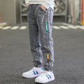 Spring And Autumn Trousers Winter Fleece-lined